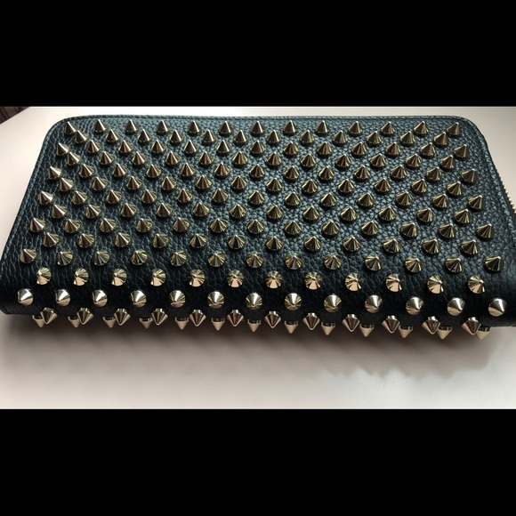 CHRISTIAN LOUBOUTIN-AUTHENTIC NWT Spike WALLET - Picture 10 of 15